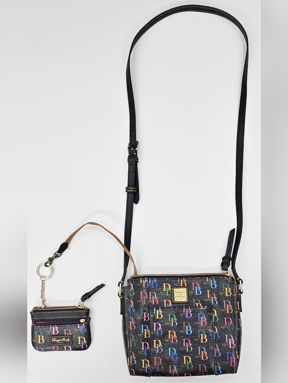 Dooney & Bourke Crossbody Bag & Small Pouch, DB75 Multi Collection, #K9523306